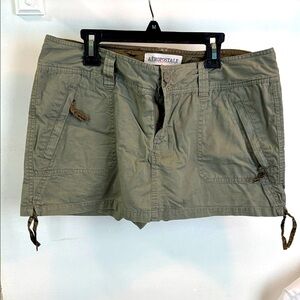 Aeropostale Khaki Cargo Skirt